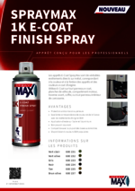 One Pager 1K E-Coat Finish Spray