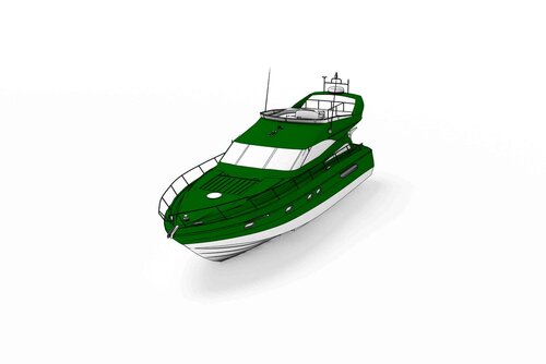 Zone verte pour les bateaux