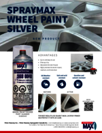 SprayMax Wheel Paint silver