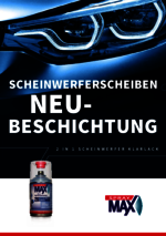 Scheinwerferscheiben Neubeschichtung Katalog