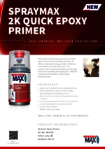 One Pager 2K Quick Epoxy Primer