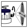 Variator spray head