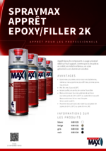 Apprêt epoxy/filler 2K