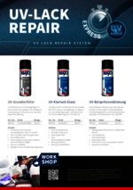 1K UV Lack Repair Übersicht