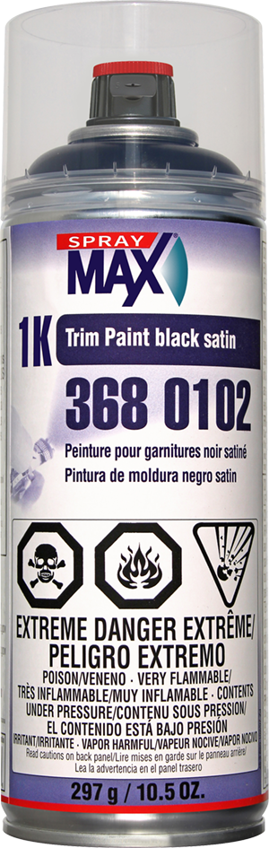 1K Trim Paint Black Satin